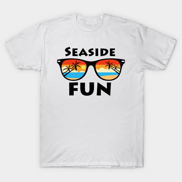 Seaside Fun T-Shirt by ManojTdesign